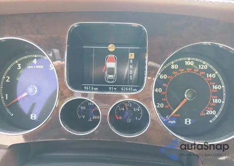 2007 Bentley Continental Gtc z USA, uszkodzony, nr VIN SCBDR33WX7C050036